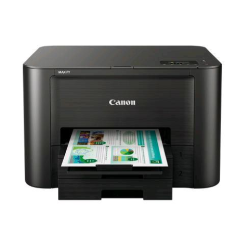 Canon MAXIFY iB4150 - Stampante - colore - Duplex - ink-jet - A4/Legal - 600 x 1200 dpi - fino a 24 ipm (mono) / fino a 15.5 ipm (colore) - capacità 500 fogli - USB 2.0, LAN, Wi-Fi(n)